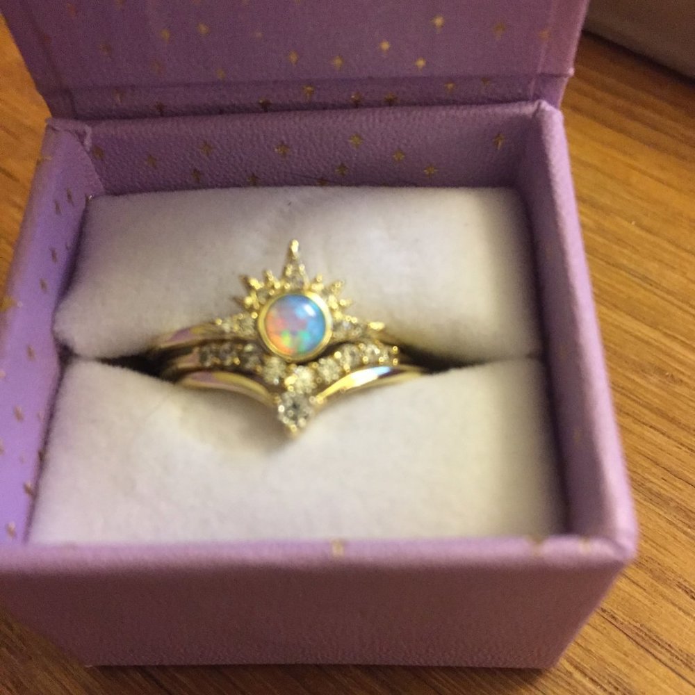 Melinda Maria Alexis Stacking ring size 7